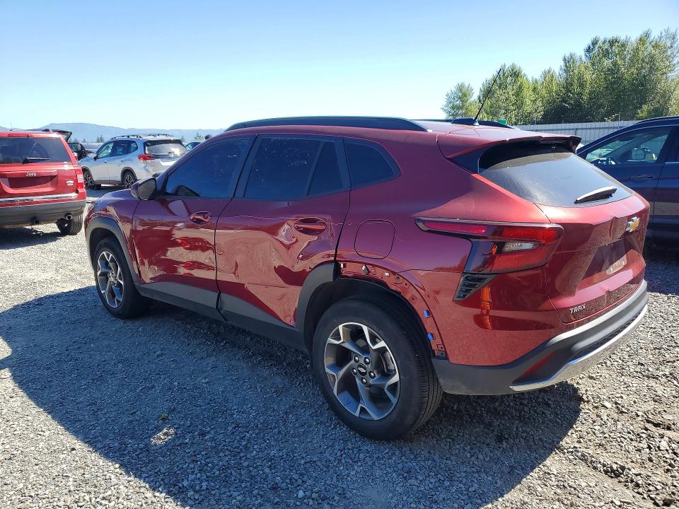 2025 Chevrolet Trax VIN KL77LHEP9SC265153 COPART salvage auction — FRONT END, Ca - Certificate Of Title, sold $11,100 on 2026-07-06 (photo 2)