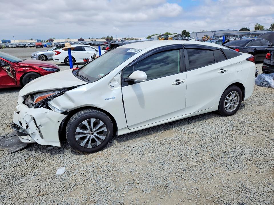 2019 Toyota Prius VIN JTDL9RFU6K3008865 COPART salvage auction — FRONT END, Ca - Salvage Certificate, sold $3,250 on 2026-07-24 (photo 1)
