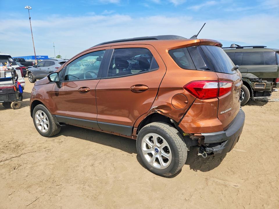 2020 Ford Ecosport VIN MAJ6S3GLXLC346779 COPART salvage auction — REAR END, MI - CERTIFICATE OF TITLE, sold $375 on 2026-07-17 (photo 2)