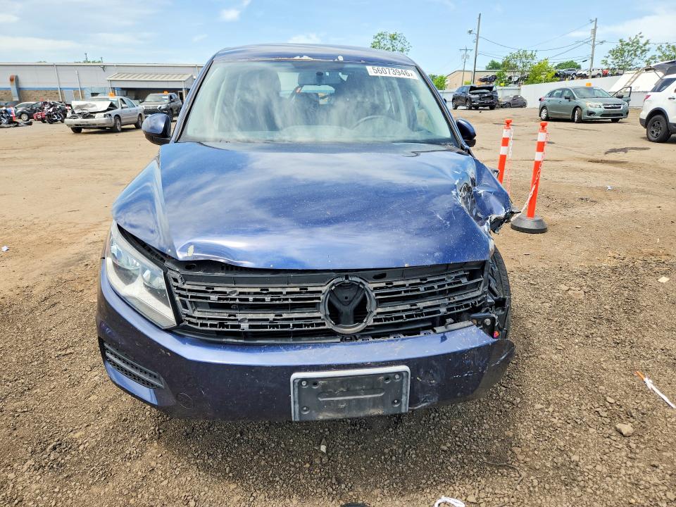 2012 Volkswagen Tiguan VIN WVGBV7AXXCW611178 COPART salvage auction — FRONT END, Ct - Cert Of Title-Salvage, sold $475 on 2026-07-14 (photo 5)