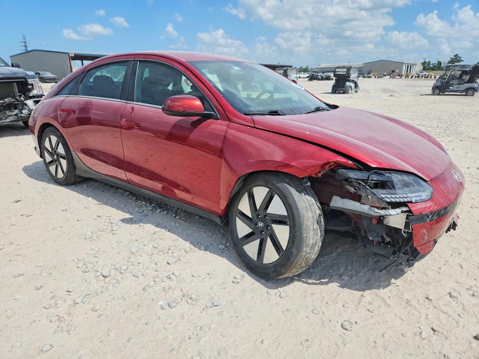 2023 Hyundai Ioniq 6 VIN KMHM24AB0PA049749 COPART salvage auction — FRONT END, Tx - Salvage Vehicle Title, sold $150 on 2026-07-24 (photo 4)