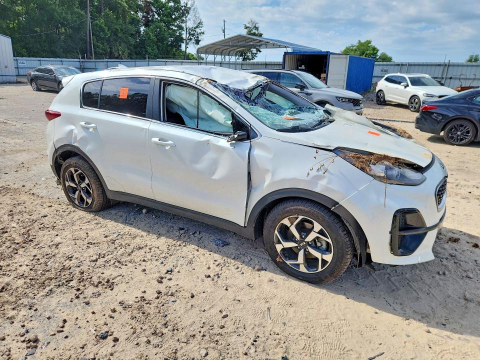 2021 Kia VIN KNDPM3AC8M7908349 COPART salvage auction — ROLLOVER, Fl - Certificate Of Destruction, sold $2,650 on 2026-07-06 (photo 4)
