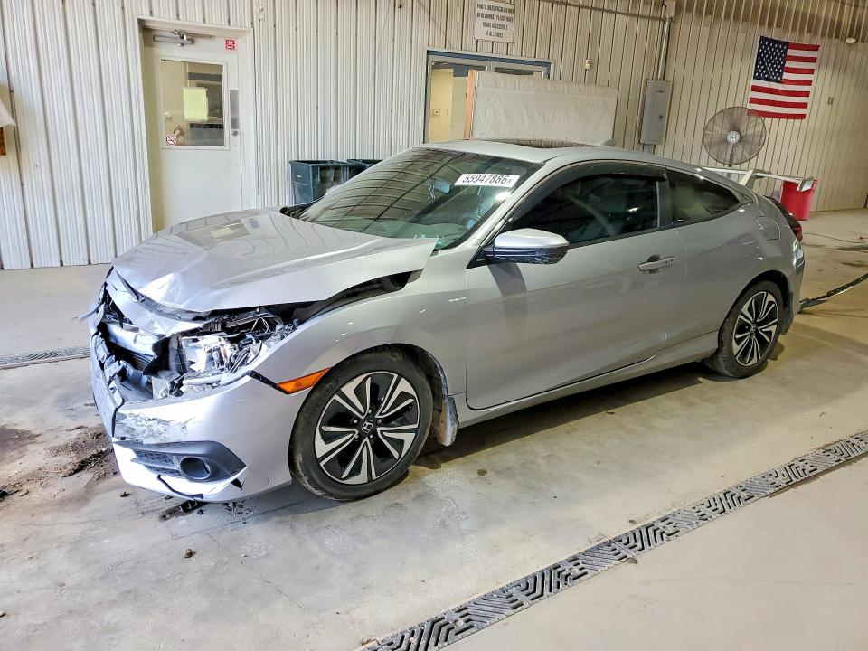 2017 Honda Civic VIN 2HGFC3B7XHH357627 COPART salvage auction — FRONT END, Pa - Certificate Of Salvage, sold $3,000 on 2026-07-02 (photo 1)