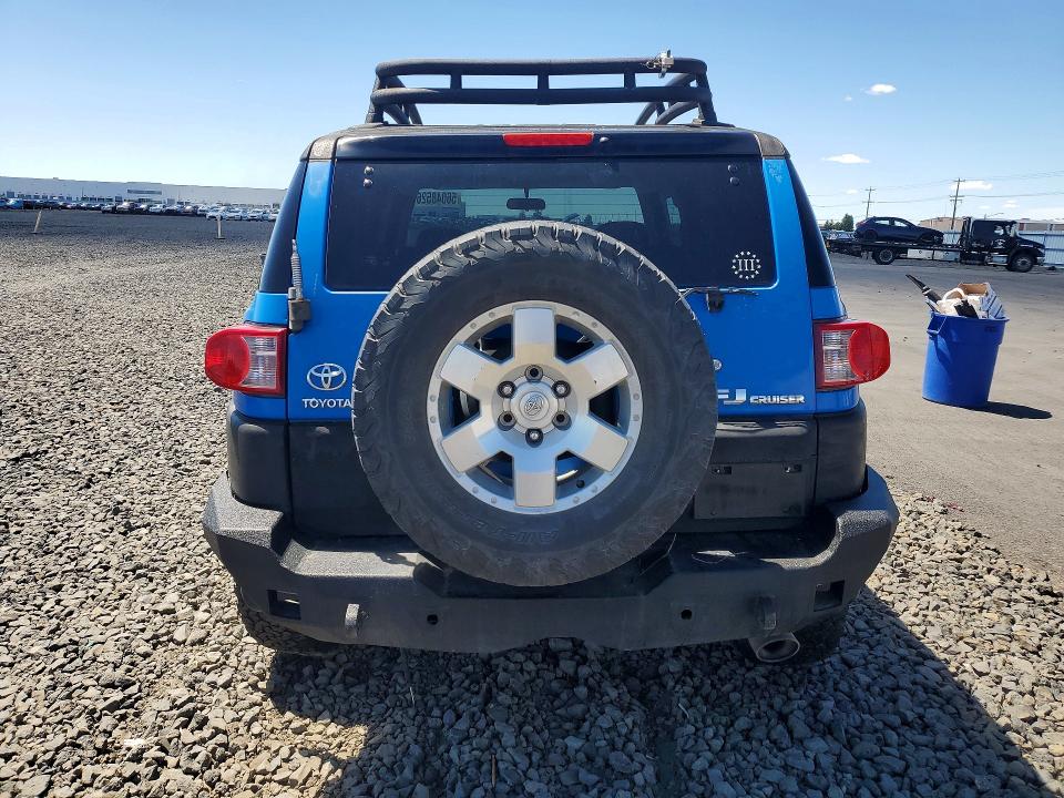 2007 Toyota Fj cruiser VIN JTEBU11F370021579 COPART salvage auction — UNDERCARRIAGE, Wa - Bill Of Sale, sold $3,650 on 2026-07-09 (photo 6)