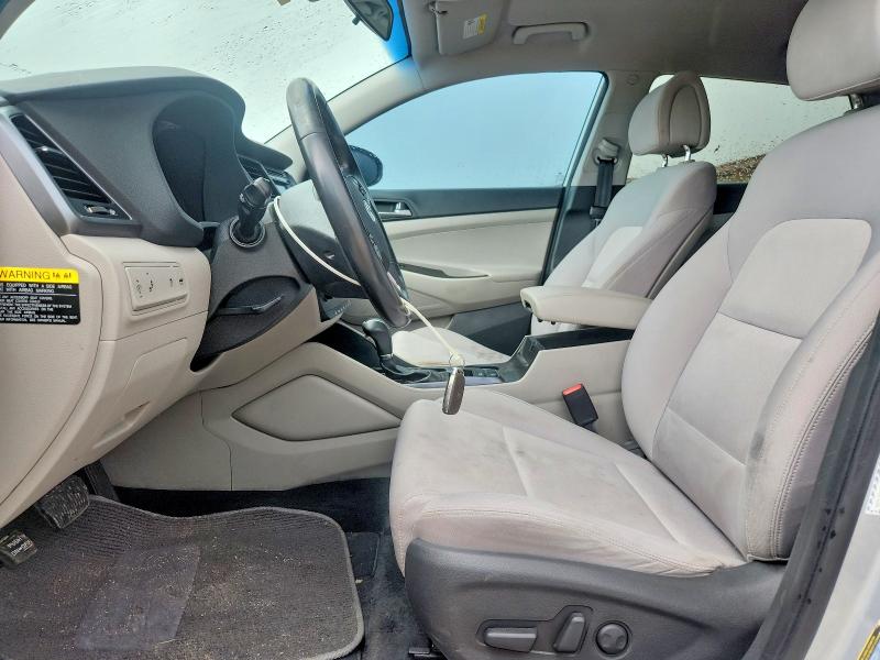 2017 Hyundai Tucson VIN KM8J33A2XHU521174 COPART salvage auction — MECHANICAL, Tx - Certificate Of Title, sold $3,150 on 2026-07-08 (photo 7)