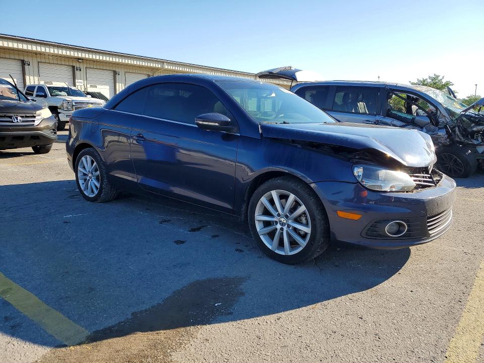 2012 Volkswagen Eos VIN WVWBW7AH7CV005384 COPART salvage auction — FRONT END, Ky - Cert Of Title-Salvage, sold $775 on 2026-07-09 (photo 4)