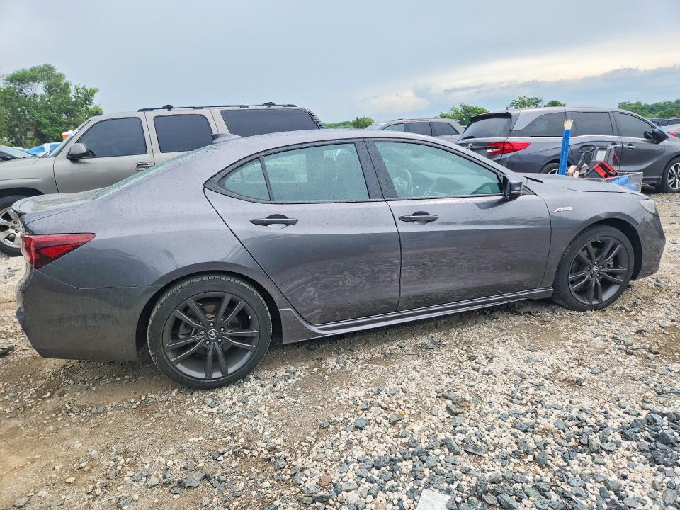 2020 Acura Tlx VIN 19UUB3F65LA002870 COPART salvage auction — FRONT END, Id - Salvage Certificate Of Title, sold $10,600 on 2026-08-27 (photo 3)
