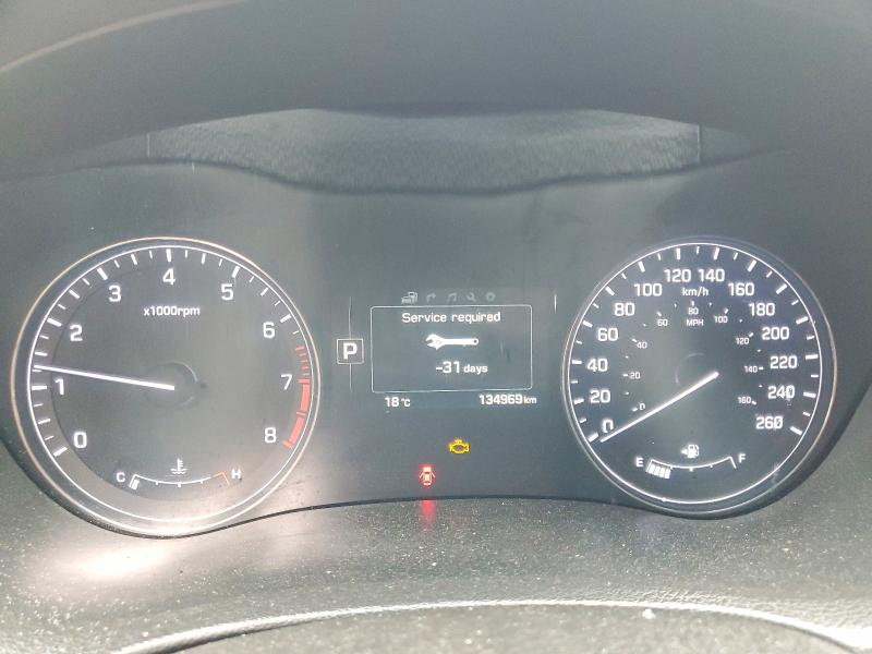 2015 Hyundai Genesis VIN KMHGN4JE0FU027181 COPART salvage auction — FRONT END, On - Permit Salvage, sold $1,950 on 2026-07-09 (photo 9)