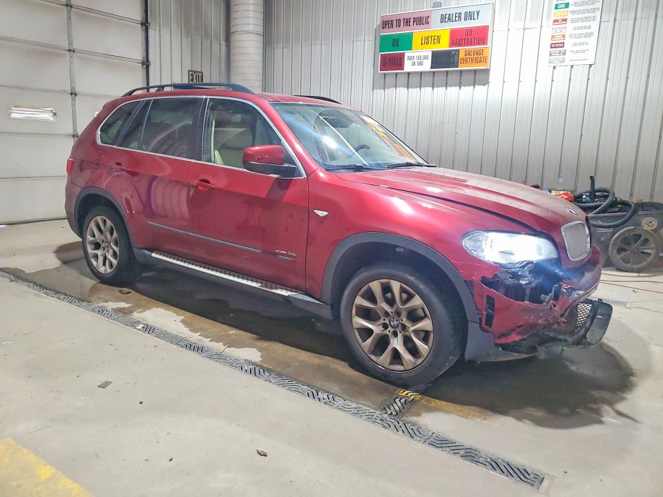2013 BMW VIN 5UXZV4C53D0B01239 COPART salvage auction — FRONT END, Pa - Certificate Of Salvage, sold $1,350 on 2026-07-16 (photo 4)