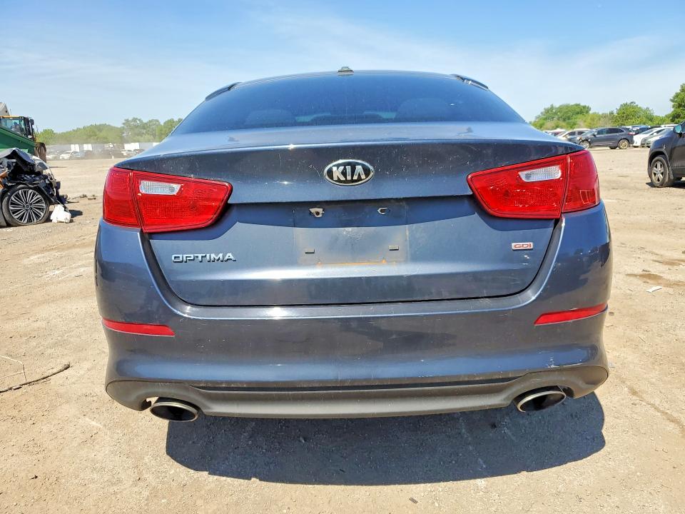 2015 Kia VIN KNAGM4A7XF5577181 COPART salvage auction — FRONT END, In - Cert Of Title-Salvage Title, sold $500 on 2026-07-06 (photo 6)