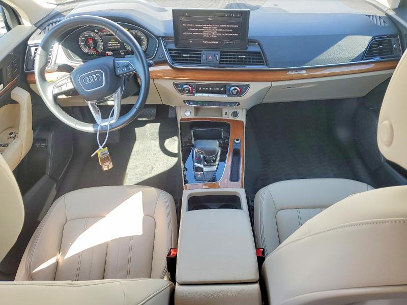 2021 Audi Q5 VIN WA1G2AFY8M2049334 COPART salvage auction — FRONT END, PA - CERT OF TITLE, sold $14,700 on 2026-07-07 (photo 8)