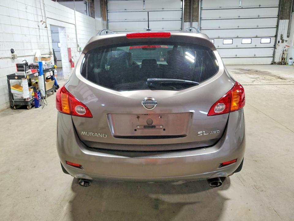 2010 Nissan Murano VIN JN8AZ1MWXAW128912 COPART salvage auction — UNDERCARRIAGE, Mn - Cert Of Title-Prior Salvage, sold $625 on 2026-07-28 (photo 6)