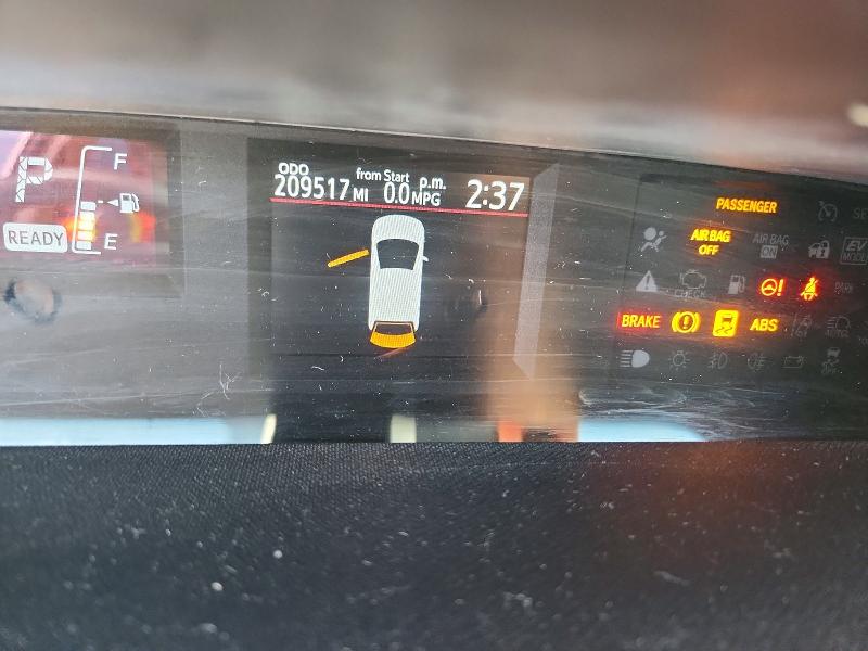 2016 Toyota Prius c VIN JTDKDTB35G1117776 COPART salvage auction — REAR END, Il - Salvage Certificate, sold $1,300 on 2026-07-23 (photo 9)
