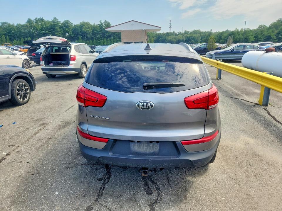 2015 Kia Sportage VIN KNDPBCAC1F7792890 COPART salvage auction — FRONT END, Ma - Cert Of Title-Reconstrctd Coll, sold $1,200 on 2026-07-09 (photo 6)