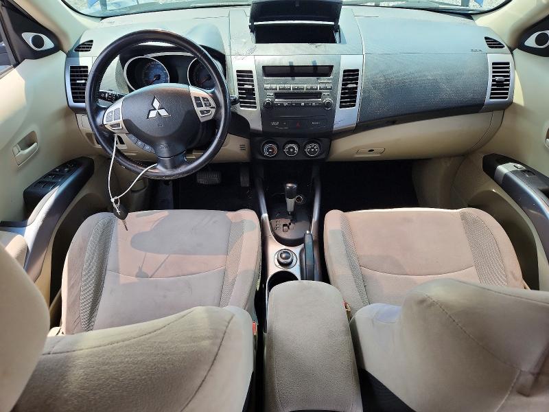 2007 Mitsubishi Outlander VIN JA4MT31X57U014799 COPART salvage auction — FRONT END, NJ - CERT OF TITLE-SALVAGE, sold $350 on 2026-07-24 (photo 8)