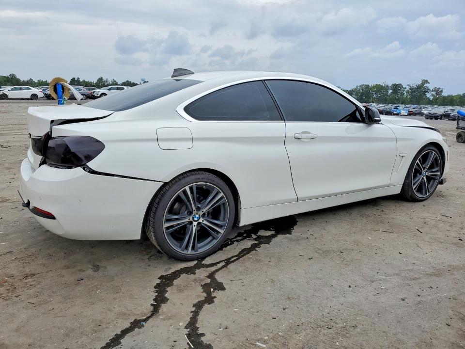 2018 BMW 4er VIN WBA4W3C53JAB87044 COPART salvage auction — REAR END, Va - Cert Of Title - Salvage, sold $4,450 on 2026-07-29 (photo 3)