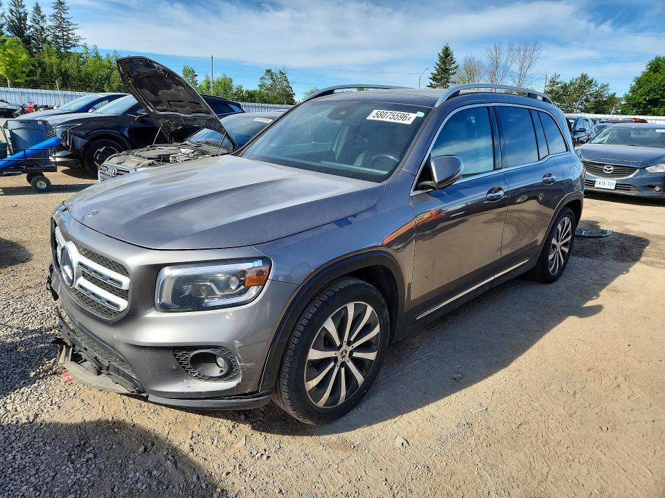2020 Mercedes-benz Glb VIN WDC4M4HB6LW012524 COPART salvage auction — FRONT END, On - Permit Salvage, sold $9,700 on 2026-07-30 (photo 1)