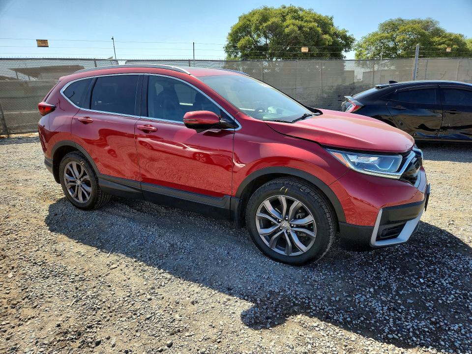 2021 Honda Cr-v VIN 2HKRW2H4XMH233403 COPART salvage auction — MINOR DENT/SCRATCHES, Salvage Title, sold $6,000 on 2026-07-24 (photo 4)