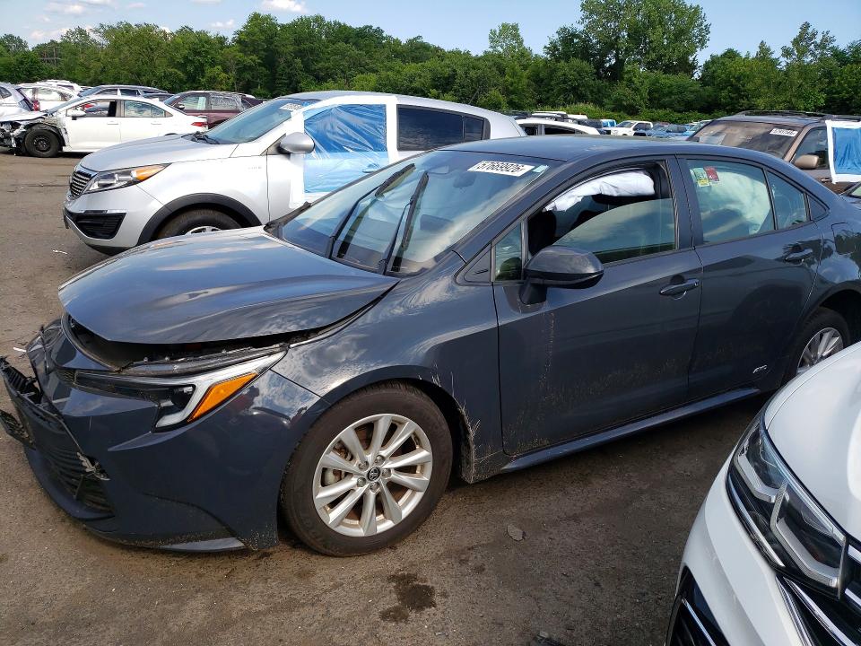 2025 Toyota Corolla VIN JTDBDMHE2S3018117 COPART salvage auction — SIDE, Ct - Cert Of Title-Salvage, sold $1,650 on 2026-07-28 (photo 1)