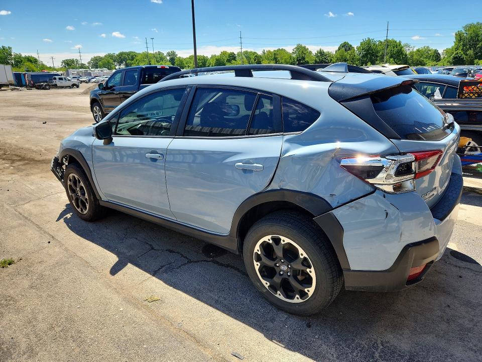 2022 Subaru VIN JF2GTAPC5N8201107 COPART salvage auction — FRONT END, IN - CERT OF TITLE-SALVAGE TITLE (P), sold $3,500 on 2026-07-27 (photo 2)