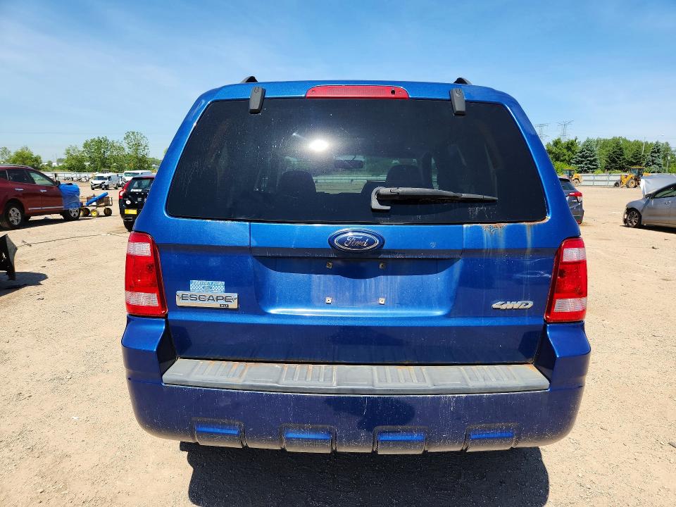 2008 Ford Escape VIN 1FMCU93108KB98214 COPART salvage auction — HAIL, Il - Salvage Certificate, sold $300 on 2026-07-09 (photo 6)