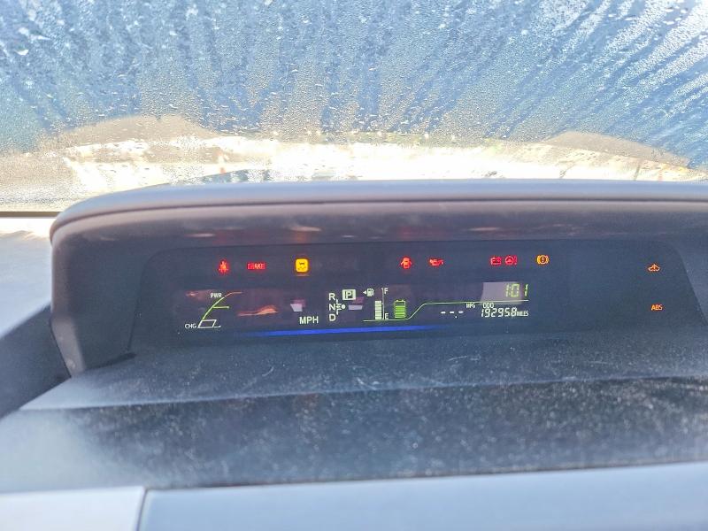 2013 Toyota Prius VIN JTDZN3EU9D3201597 COPART salvage auction — MECHANICAL, Nc - Salvage Certificate Of Title, sold $1,250 on 2026-07-15 (photo 9)