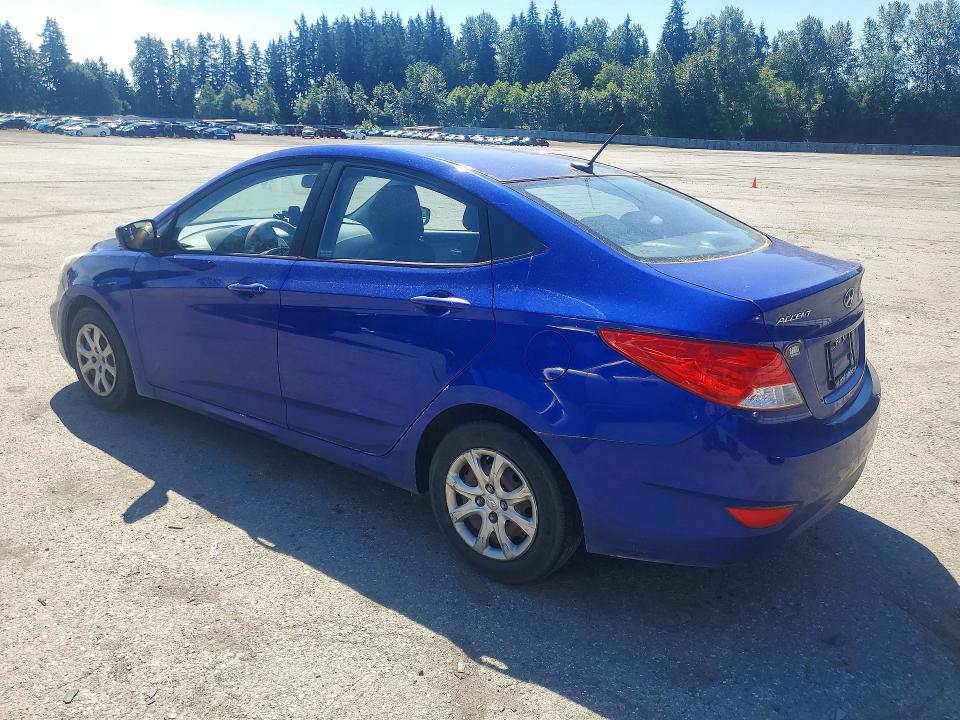 2014 Hyundai VIN KMHCT4AE1EU613777 COPART salvage auction — MINOR DENT/SCRATCHES, Wa - Affidavit In Lieu Of Title, sold $1,050 on 2026-07-06 (photo 2)