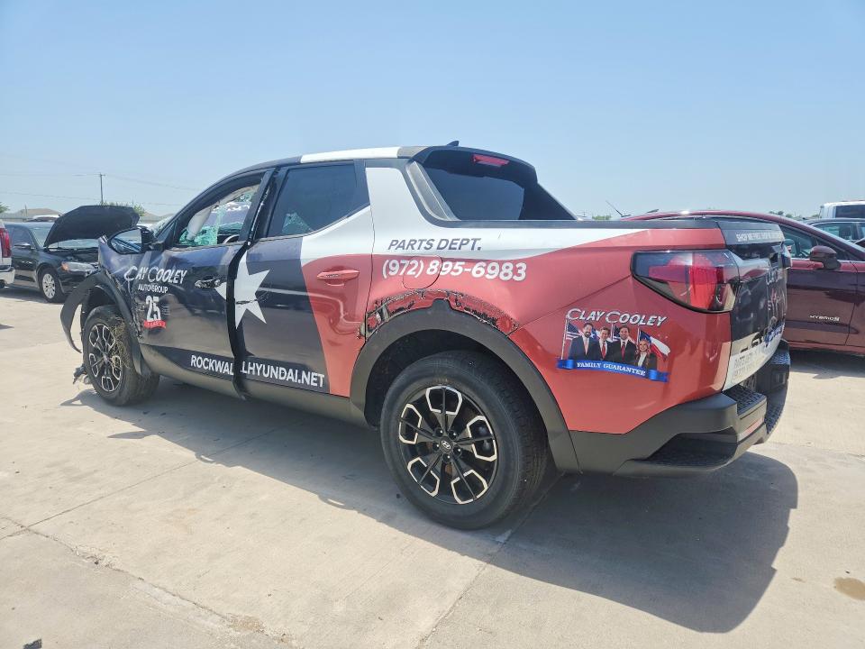 2022 Hyundai Santa cruz VIN 5NTJB4AE7NH000329 COPART salvage auction — FRONT END, Mi - Cert Of Title-Salvage Vehicle, sold $2,300 on 2026-07-30 (photo 2)