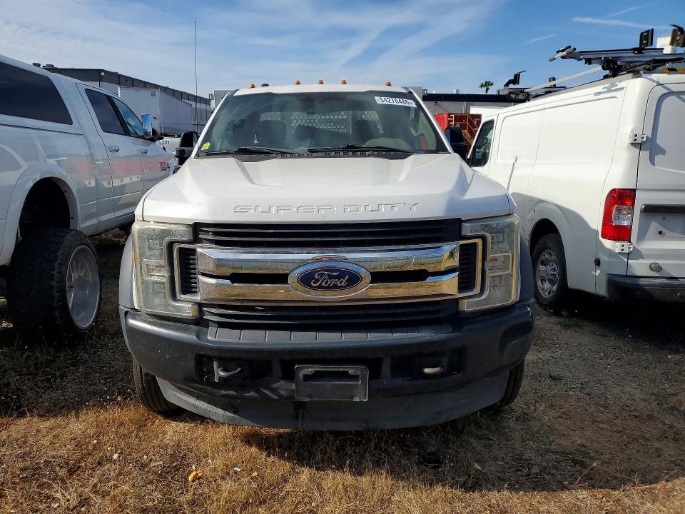 2017 Ford F550 VIN 1FD0W5HTXHEB48645 COPART salvage auction — FRAME DAMAGE, Ca - Salvage Certificate, sold $10,600 on 2026-07-08 (photo 5)