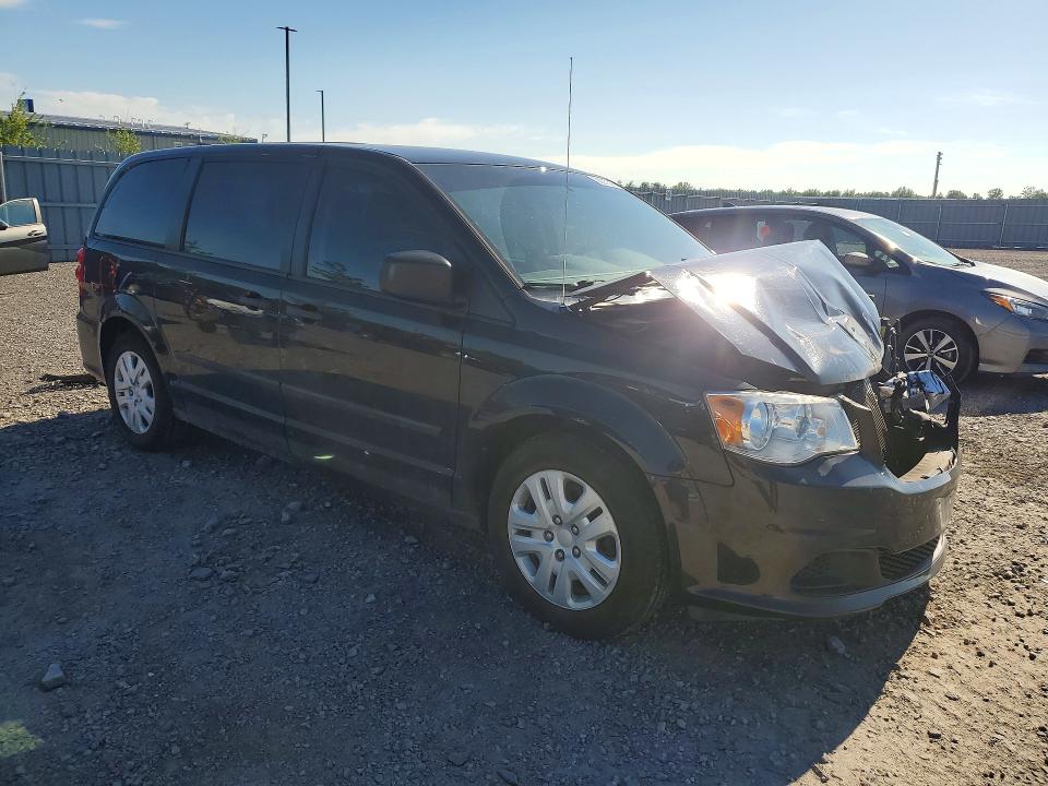 2015 Dodge Grand caravan VIN 2C4RDGBG2FR579652 COPART salvage auction — FRONT END, ON - PERMIT SALVAGE, sold $350 on 2026-07-02 (photo 4)
