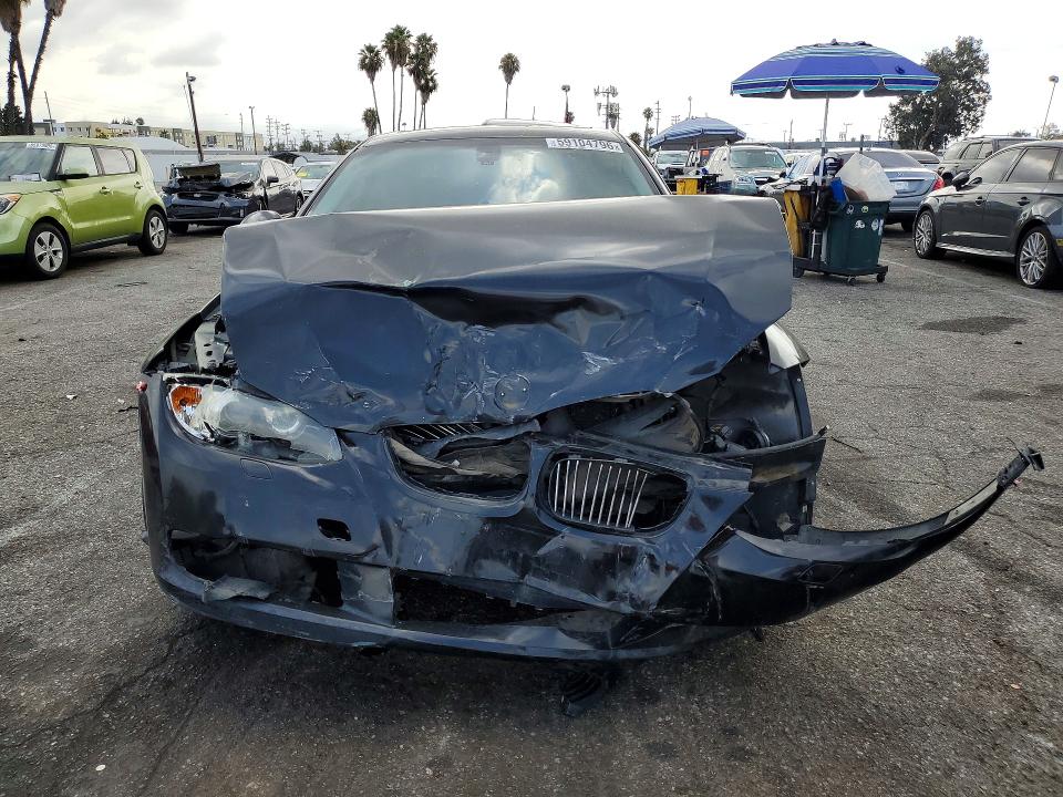 2008 BMW 3 series VIN WBAWV53518P078772 COPART salvage auction — FRONT END, Ca - Salvage Certificate, sold $400 on 2026-08-04 (photo 5)