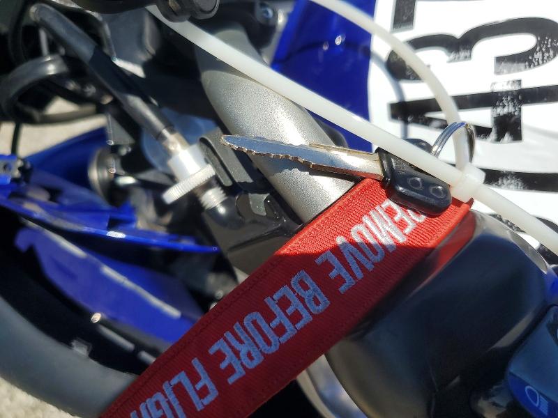 2009 Yamaha Fz6 VIN JYARJ18Y29A000587 COPART salvage auction — SIDE, Ca - Salvage Certificate, sold $850 on 2026-07-16 (photo 8)