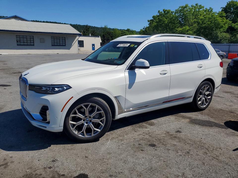 2019 BMW X7 VIN 5UXCX4C53KLS36228 COPART salvage auction — NORMAL WEAR, Pa - Cert Of Title, sold $14,100 on 2026-07-28 (photo 1)