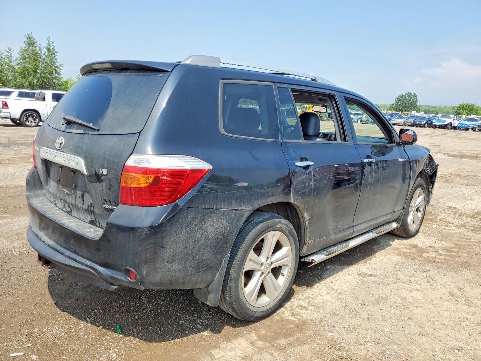 2008 Toyota Highlander VIN JTEES42A482018879 COPART salvage auction — FRONT END, ON - PERMIT NO BRAND - UNFIT, sold $3,700 on 2026-07-16 (photo 3)