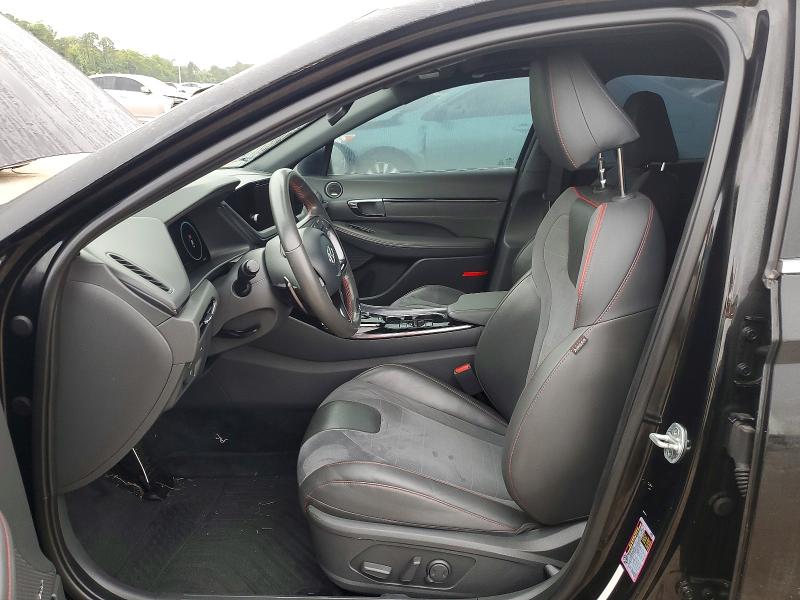2022 Hyundai Sonata VIN KMHL14JC8NA223295 COPART salvage auction — FRONT END, Tx - Salvage Vehicle Title, sold $4,800 on 2026-07-31 (photo 7)