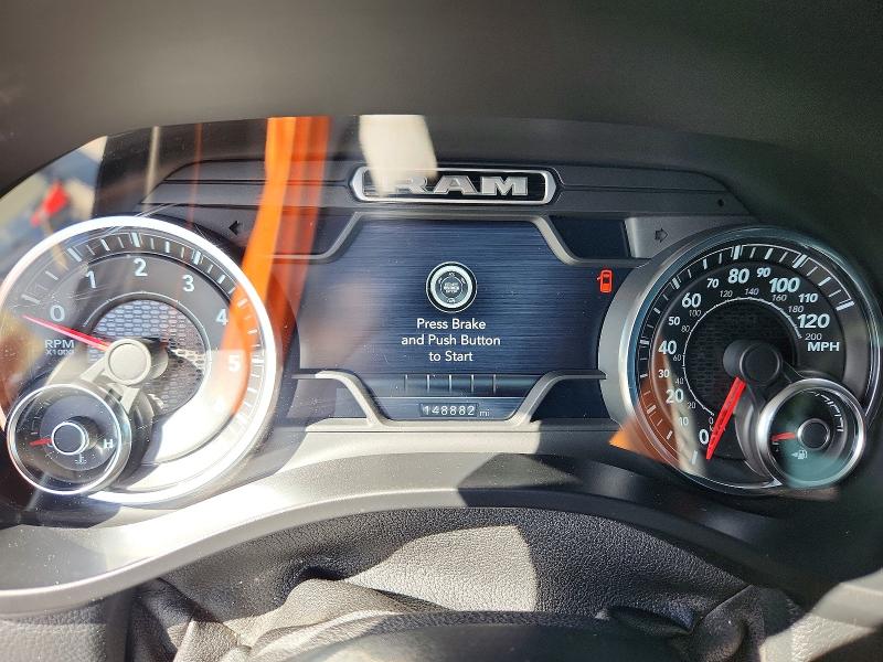 2019 Ram 1500 VIN 1C6SRFFT5KN907469 COPART salvage auction — REAR END, CO - PUBLIC - SALVAGE TITLE, sold $6,200 on 2026-08-03 (photo 9)
