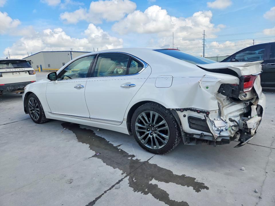 2015 Lexus Ls VIN JTHBL5EF7F5133293 COPART salvage auction — REAR END, Tx - Salvage Vehicle Title, sold $1,950 on 2026-07-24 (photo 2)