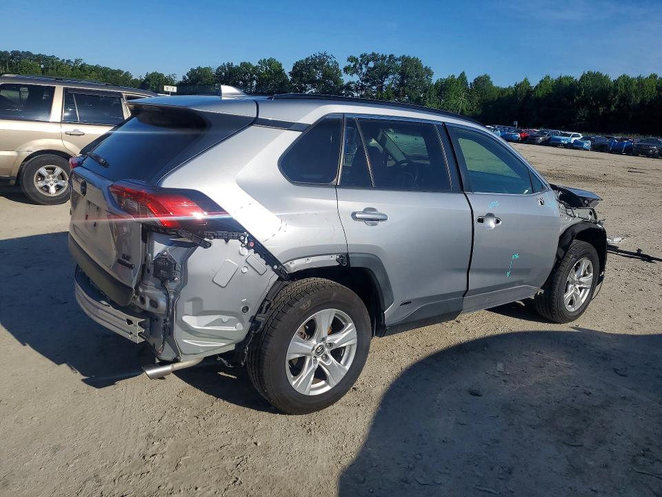 2020 Toyota VIN JTMMWRFV7LD053590 COPART salvage auction — STRIPPED, Va - Cert Of Title - Salvage, sold $9,600 on 2026-07-28 (photo 3)