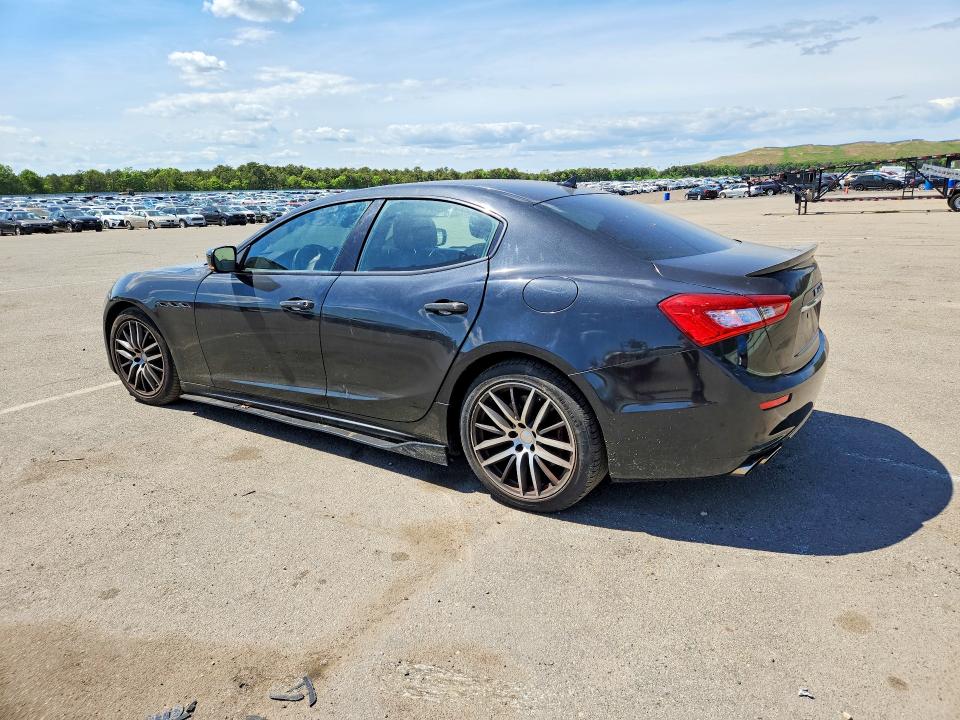 2015 Maserati Ghibli VIN ZAM57XSA3F1162137 COPART salvage auction — MINOR DENT/SCRATCHES, Sd - Cert Of Title-Salvage, sold $1,600 on 2026-07-20 (photo 2)