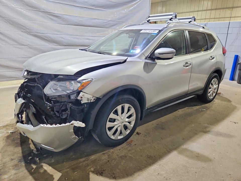 2017 Nissan Rogue sport VIN JN8AT2MV3HW253789 COPART salvage auction — FRONT END, Nh - Cert Of Title-Salvage, sold $500 on 2026-07-14 (photo 1)