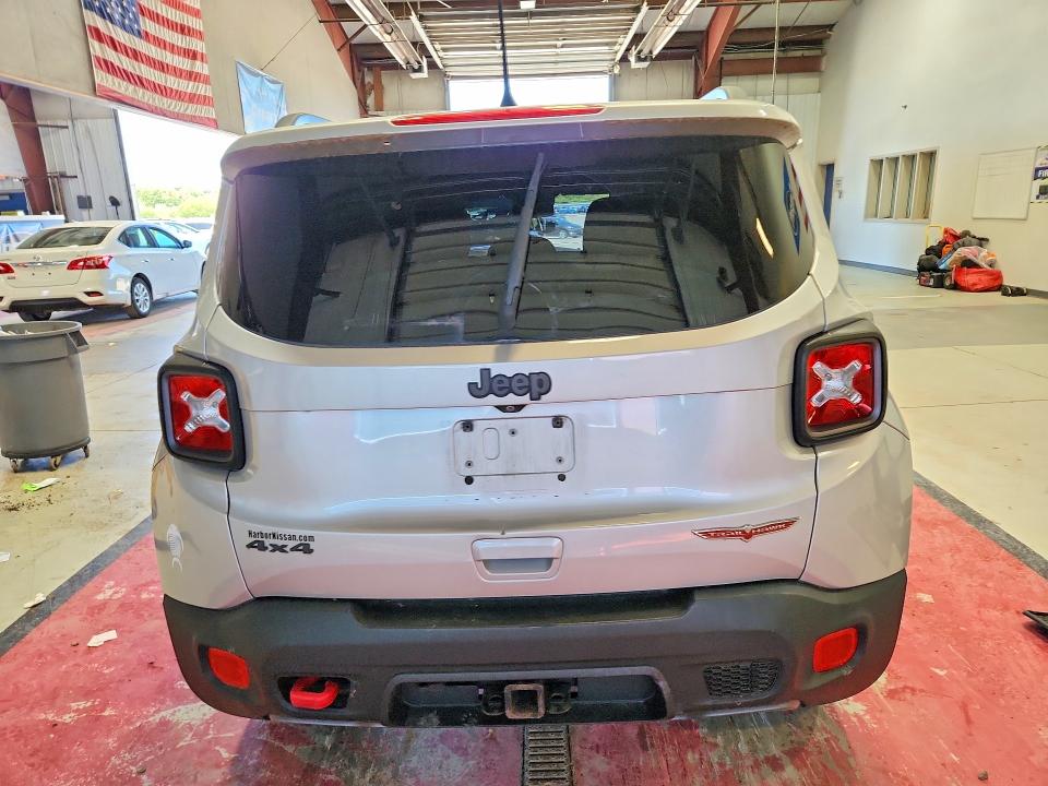2018 Jeep VIN ZACCJBCBXJPJ01123 COPART salvage auction — FRONT END, NY - MV-907A SALVAGE CERTIFICATE, sold $525 on 2026-07-27 (photo 6)