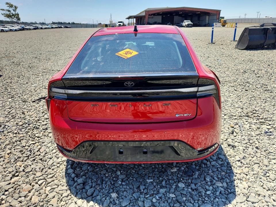 2026 Toyota Prius VIN JTDACACU5T3059841 COPART salvage auction — FRONT END, Ca - Salvage Certificate, sold $3,000 on 2026-07-16 (photo 6)
