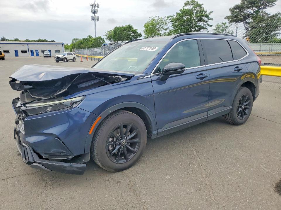 2025 Honda Cr-v VIN 7FARS6H84SE056546 COPART salvage auction — FRONT END, Ny - Mv-907A Salvage Certificate, sold $13,800 on 2026-07-20 (photo 1)
