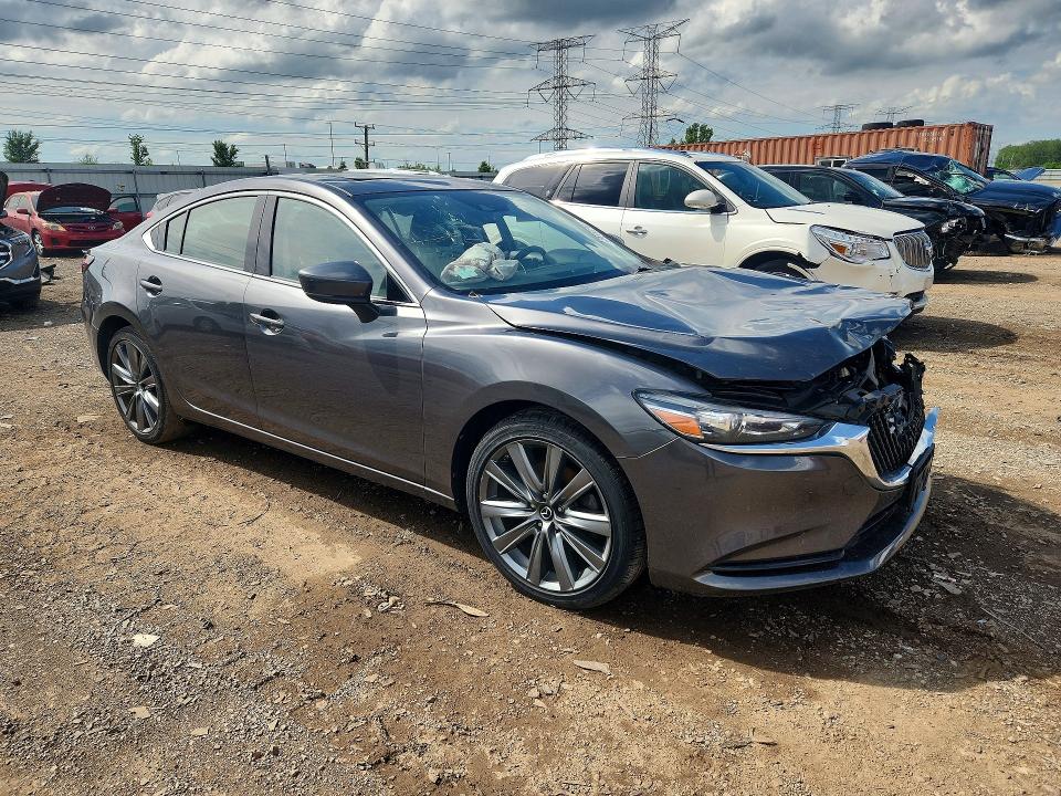 2019 Mazda 6 VIN JM1GL1TY2K1504270 COPART salvage auction — FRONT END, Il - Salvage Certificate, sold $2,250 on 2026-07-16 (photo 4)