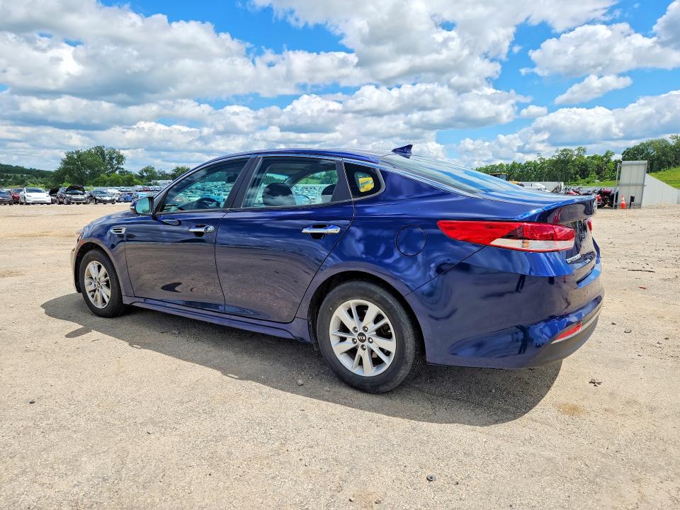 2018 Kia Optima VIN 5XXGT4L34JG214413 COPART salvage auction — HAIL, Wi - Certificate Of Title (P), sold $3,800 on 2026-07-28 (photo 2)