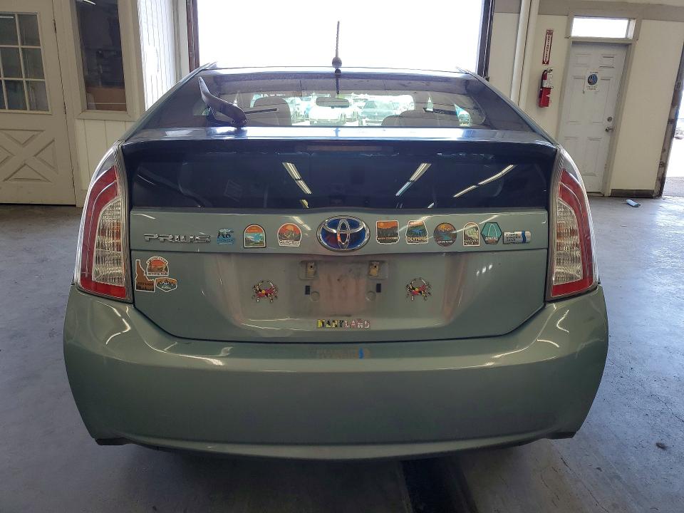 2012 Toyota Prius VIN JTDKN3DU8C5420492 COPART salvage auction — FRONT END, Wa - Bill Of Sale, sold $1,750 on 2026-07-17 (photo 6)
