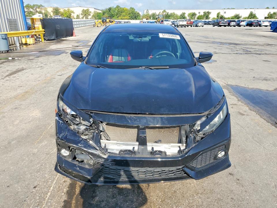 2018 Honda Civic VIN SHHFK7H4XJU204312 COPART salvage auction — FRONT END, Fl - Cert Of Title Slvg Rebuildable, sold $6,700 on 2026-07-09 (photo 5)