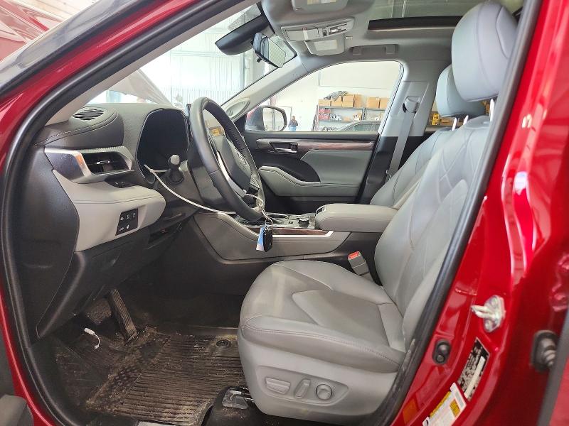 2023 Toyota VIN 5TDKDRBH2PS046778 COPART salvage auction — FRONT END, Mn - Cert Of Title-Salvage, sold $2,000 on 2026-07-28 (photo 7)