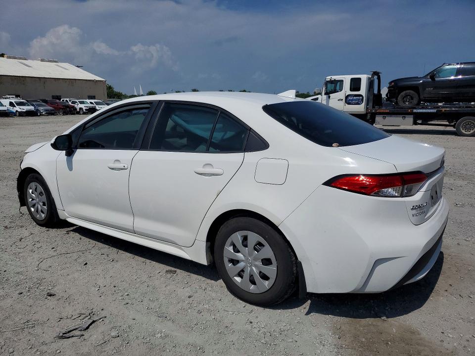 2020 Toyota Corolla VIN 5YFDPRAE4LP066296 COPART salvage auction — FRONT END, Tx - Salvage Vehicle Title, sold $3,300 on 2026-07-07 (photo 2)