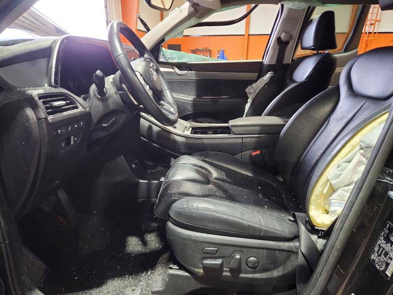 2022 Hyundai VIN KM8R3DHE7NU439214 COPART salvage auction — ROLLOVER, Ab - Bos - Nonrepairable, sold $2,200 on 2026-07-14 (photo 7)